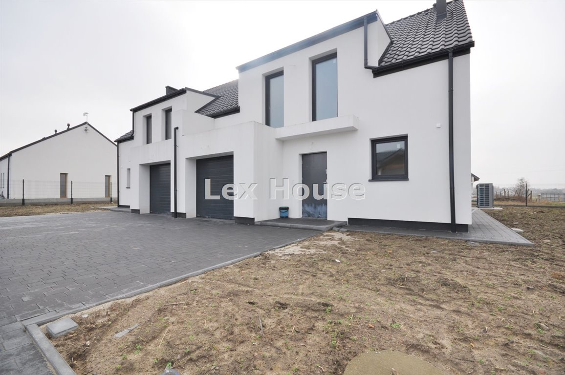 Nowoczesny dom 190 m² z garażem, energooszczędny, do wykończenia Dołuje  190m2 Foto 1