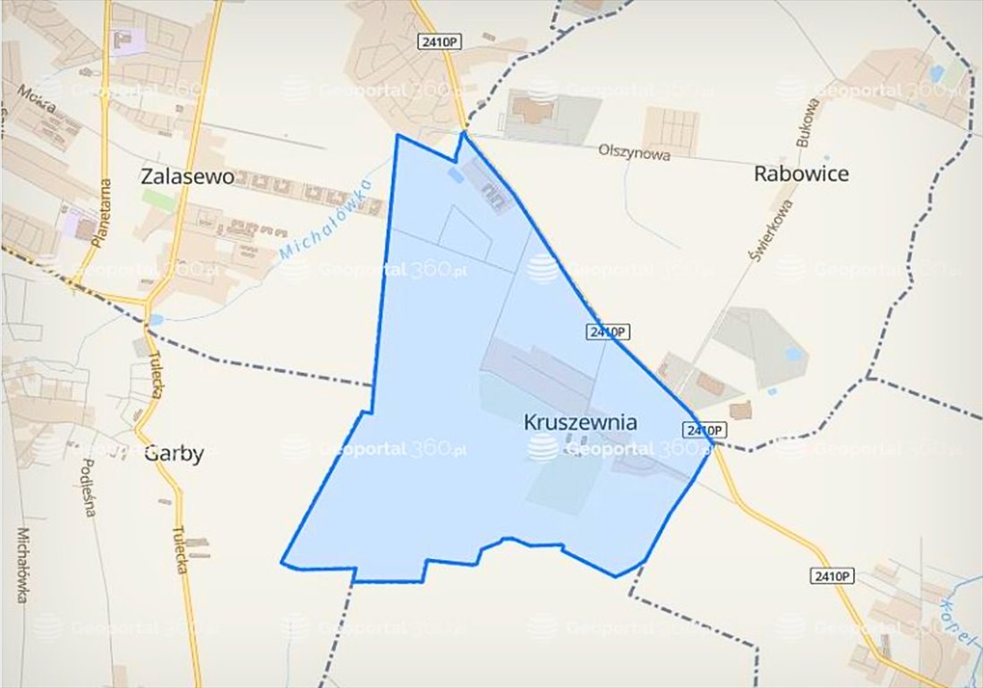 Działka pod osiedle z 240 lokali, pozwolenie, szybka realizacja Kruszewnia  93 990m2 Foto 1