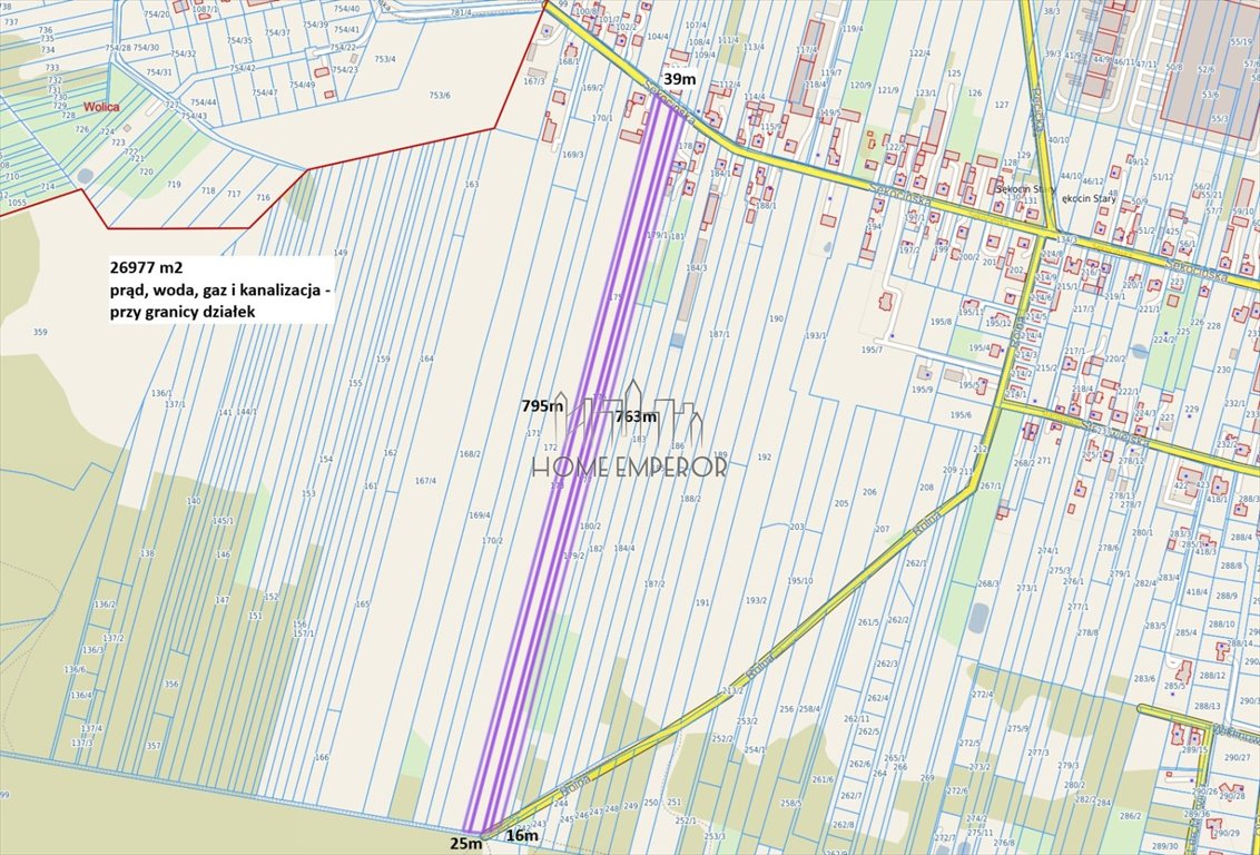 Działka budowlana na sprzedaż Sękocin Stary, Sękocińska  26 977m2 Foto 1