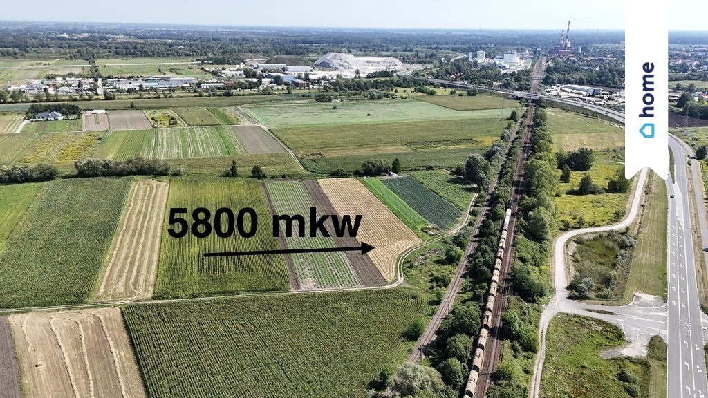 Działka inwestycyjna 5800 m² w Radwanicach - pod zabudowę Radwanice, Dębowa  5 800m2 Foto 1