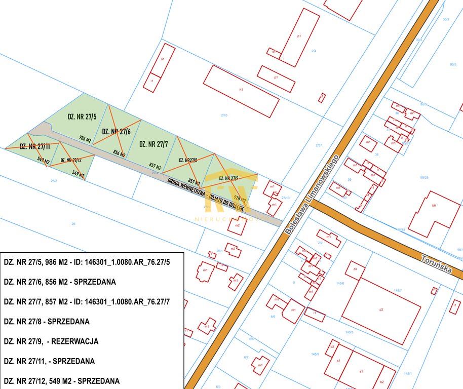 Działka pod zabudowę jednorodzinną 986 m², blisko natury Radom  986m2 Foto 1