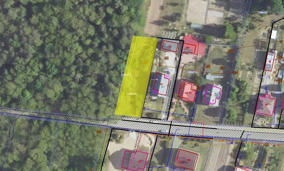 Działka 10 ar z mediami, dojazd asfaltowy, Trzebuska Trzebuska  1 000m2 Foto 1