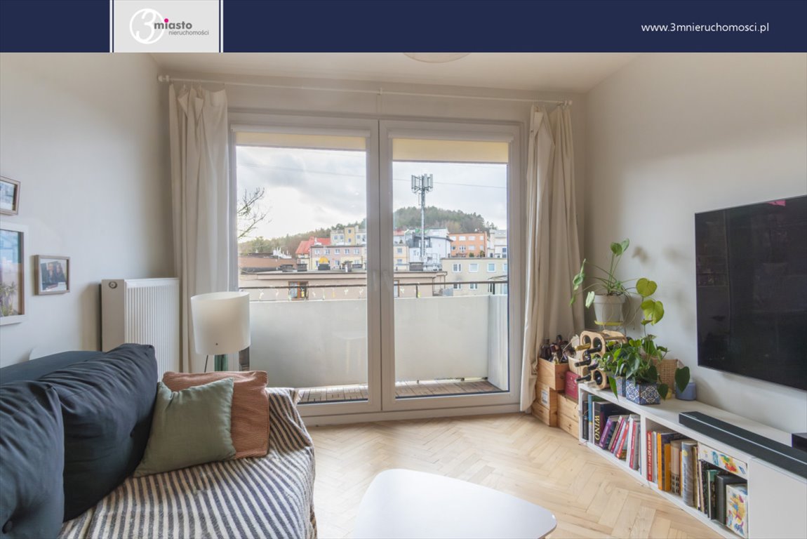 Mieszkanie trzypokojowe na sprzedaż Gdynia, Grabówek, Komandorska  45m2 Foto 1