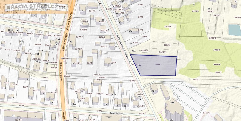 Działka 3159 m2 z mediami, plan MN, Zwoleń Zwoleń  3 159m2 Foto 1