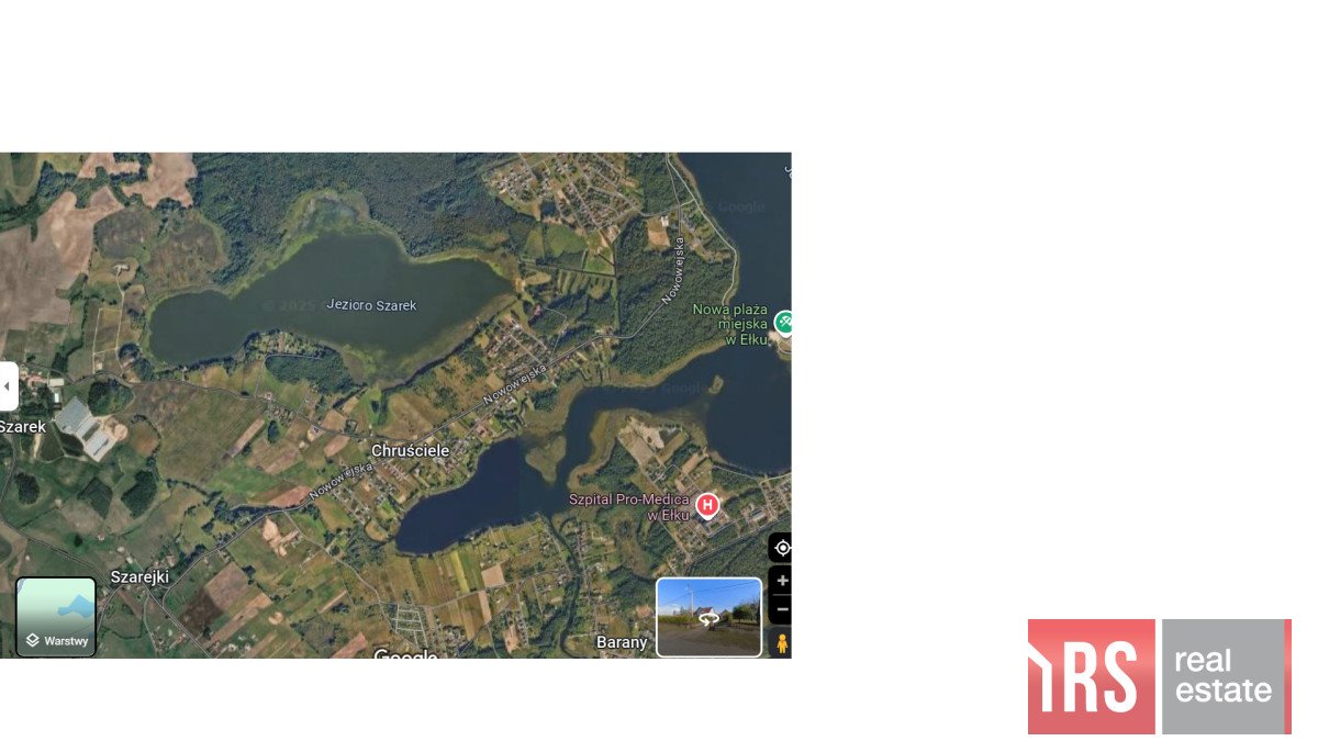 Działki rolne z możliwością zabudowy, 3 149 m2, blisko Ełku Chruściele  3 149m2 Foto 1