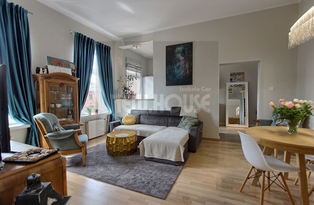 Mieszkanie trzypokojowe na sprzedaż Szczecin, Śródmieście-Centrum, Gabriela Narutowicza  77m2 Foto 1