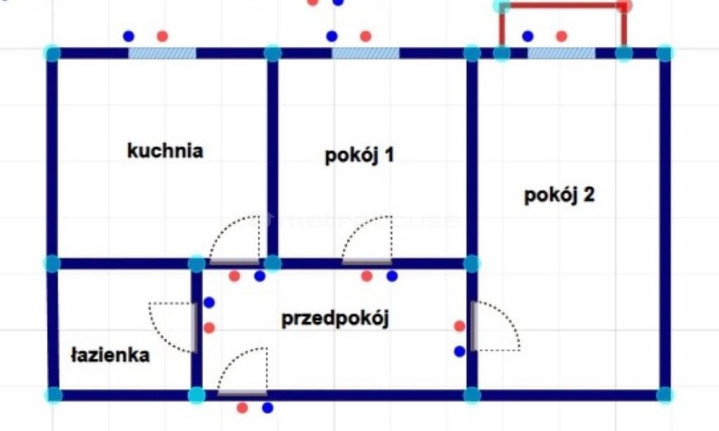 Mieszkanie dwupokojowe na sprzedaż Kraków, Płaszów, Krzywda  45m2 Foto 8