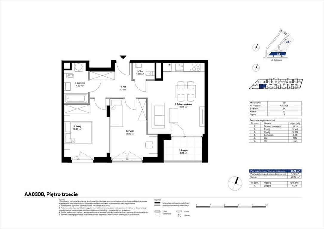 Mieszkanie trzypokojowe na sprzedaż Warszawa, Wola, Czyste, Kolejowa  58m2 Foto 1