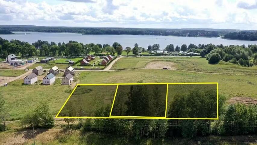 Działki nad Jeziorem Jagodne - 1309 m² - inwestycja lub dom Prażmowo  1 309m2 Foto 1