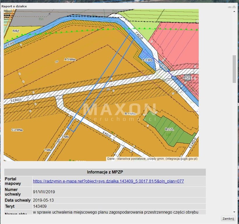 Działka budowlana na sprzedaż Sieraków  7 307m2 Foto 2