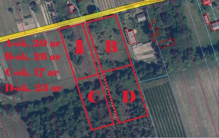 Działka 2000 m² z warunkami zabudowy i pięknym otoczeniem Gołąb  2 000m2 Foto 1