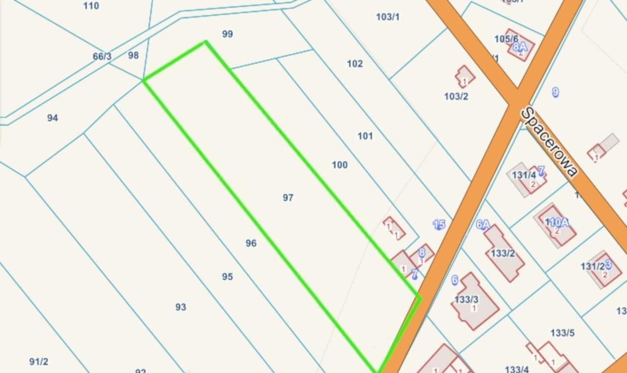 Działka 5416 m² w Krzyszkowie, media przy granicy - polecam! Krzyszkowo  5 416m2 Foto 1