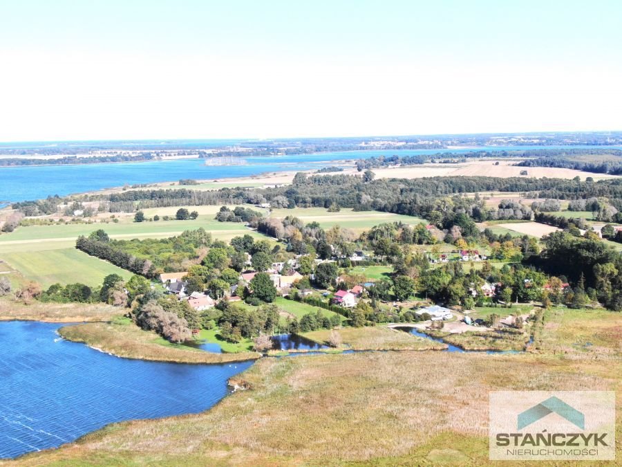 Działka z widokiem na zalew, 858 m2, cisza i spokój Kamień Pomorski  858m2 Foto 1