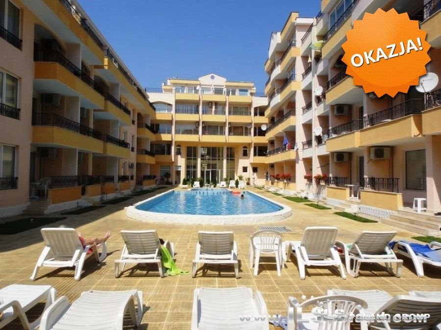 Umeblowane studio 25,44 m2 blisko plaży w Słonecznym Brzegu Bułgaria, SŁONECZNY BRZEG, SUN LIGHT  25m2 Foto 1