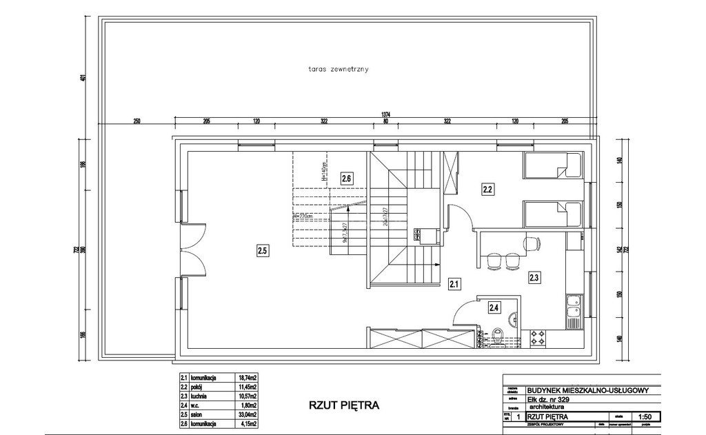 Lokal użytkowy na sprzedaż Ełk, Jarosława Dąbrowskiego  76m2 Foto 16