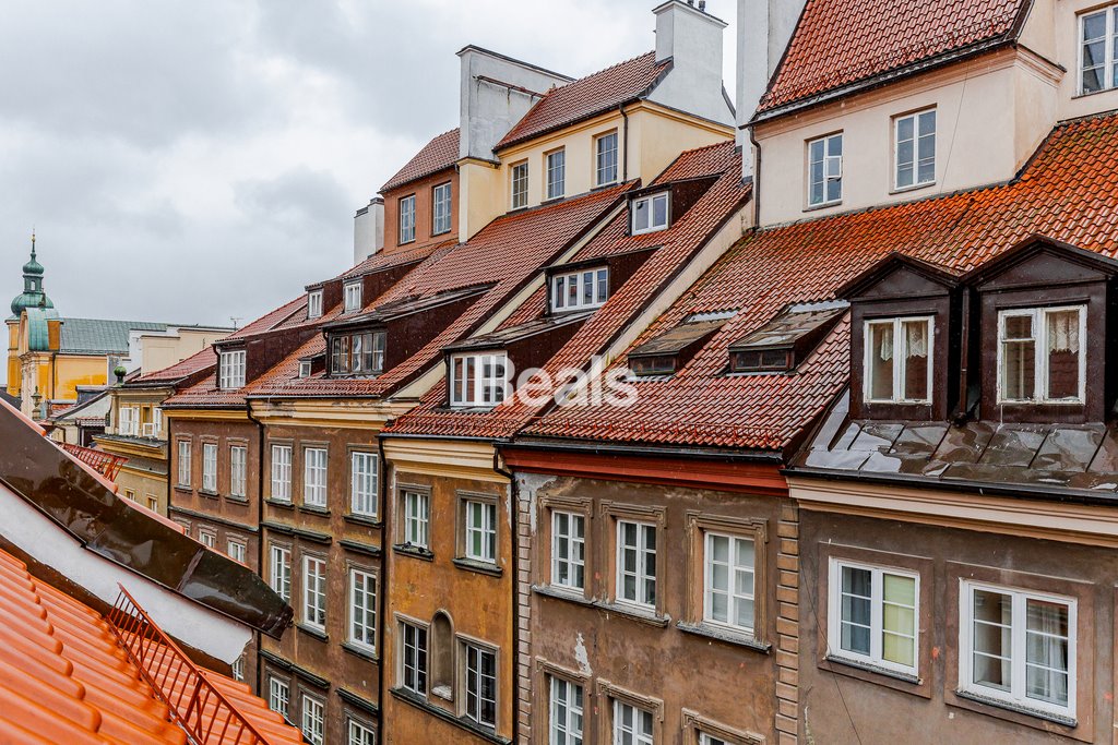 Unikatowe 42 m2 w sercu Starego Miasta, widok na dachy Warszawa, Śródmieście, Stare Miasto, Piwna  42m2 Foto 1