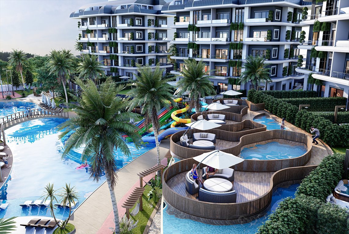 Widok na Morze! Luksusowy apartament 70 m² w Kargıcak Turcja, Kargıcak, Kargıcak, Alanya, Antalya  70m2 Foto 1