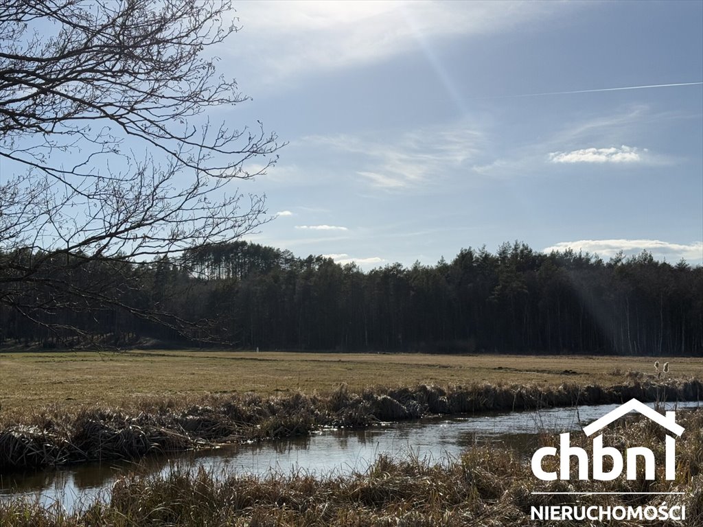 Działka nad Zbrzycą 3356 m² z widokiem na rzekę i lasy Brusy  3 356m2 Foto 1