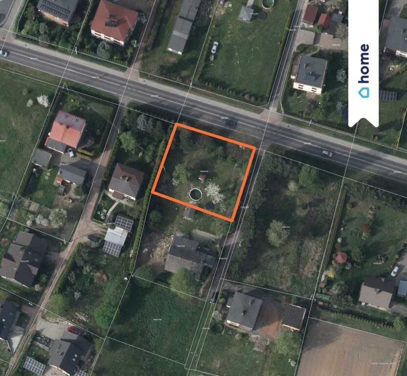 Działka budowlana 855 m² w spokojnej okolicy z dobrym dojazdem Jankowice, Nowa  855m2 Foto 1
