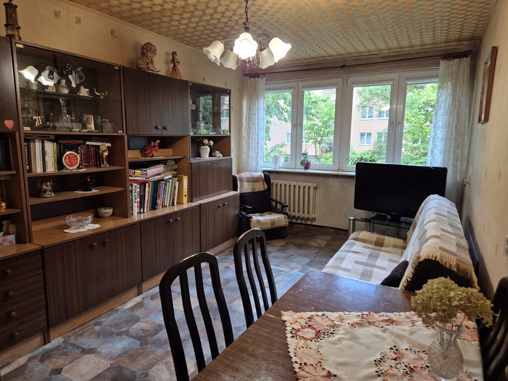 Do sprzedania potencjałowe 3-pokojowe mieszkanie 56 m² z parkingiem Łódź, Dąbrowa, Dąbrowa, Gabrieli Zapolskiej  56m2 Foto 1