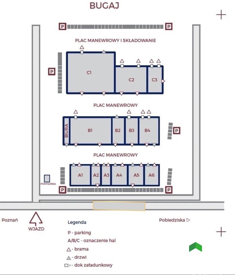 Magazyn na wynajem Bugaj  1 378m2 Foto 7