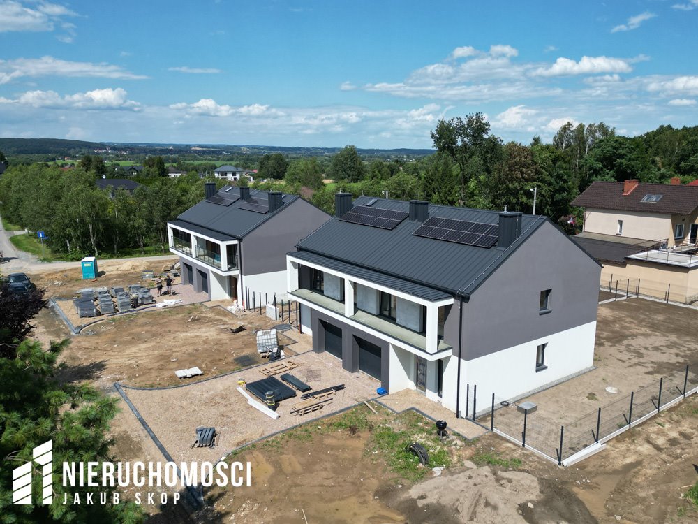 Nowoczesny bliźniak z ogródkiem, PV, pompa ciepła - polecam! Jaśkowice, Mateczny  125m2 Foto 1