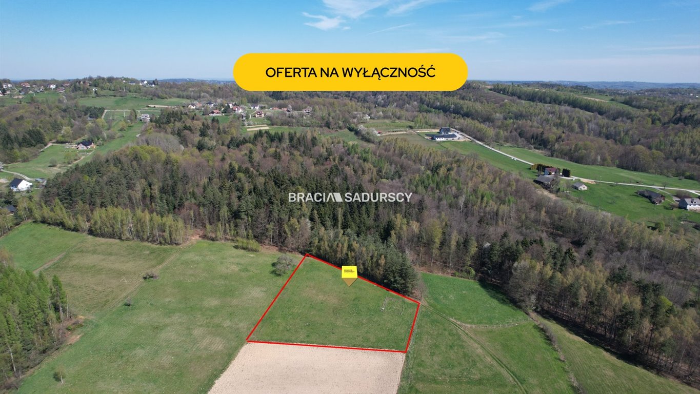 Działka budowlana 43,78 ar z widokiem na góry i las Lipnica Górna  4 378m2 Foto 1