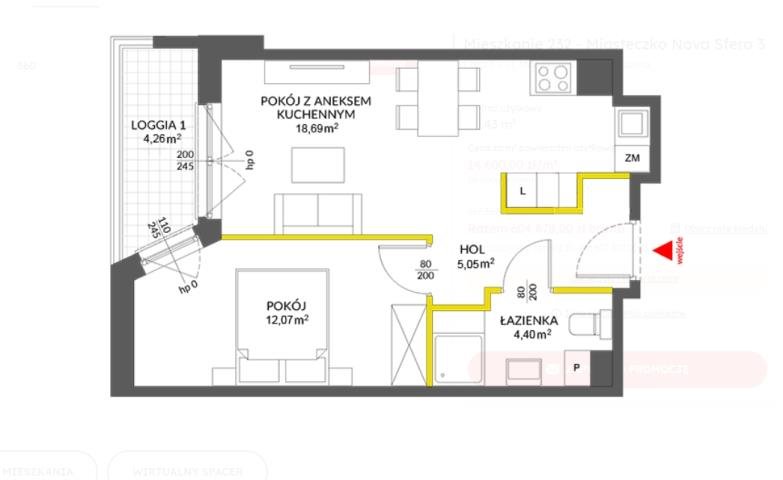 Na sprzedaż 38 m² mieszkanie z udogodnieniami i zielonym otoczeniem Warszawa, Targówek, Nowe Bródno, Marywilska  38m2 Foto 1