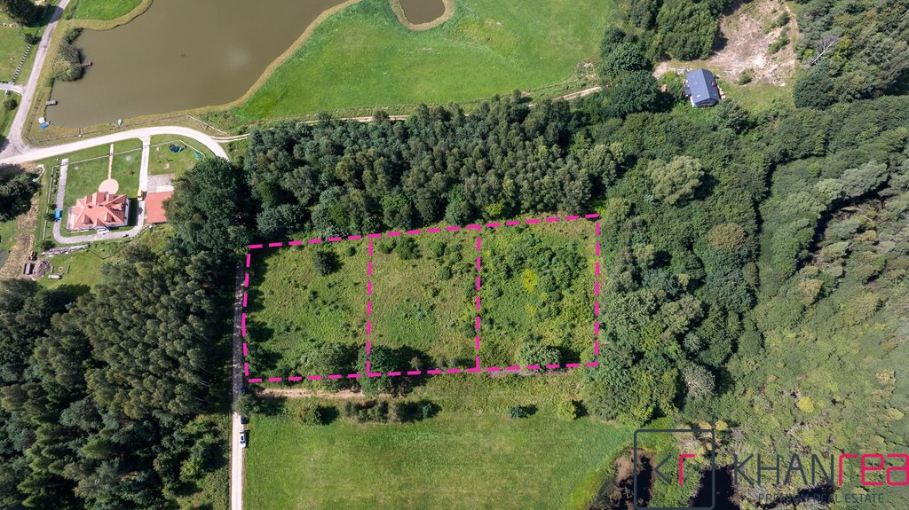 Działki budowlane w Jurkach z dostępem do mediów i lasami Jurki  1 831m2 Foto 1