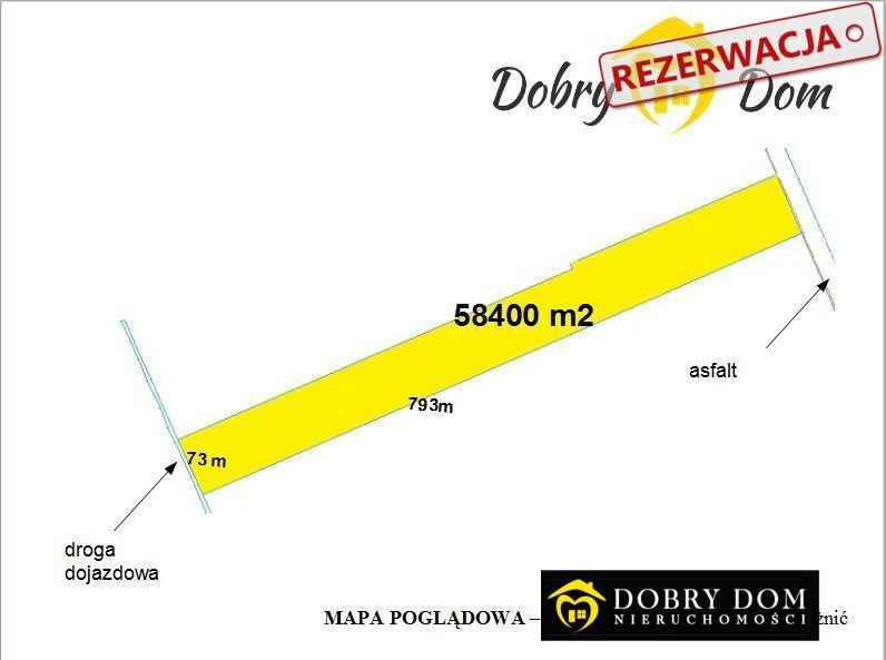 Działka rolna na sprzedaż Łozowo  58 400m2 Foto 2