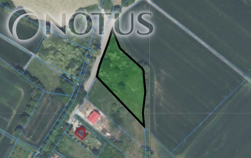 Do sprzedania malownicza działka 4151 m² z planem zagospodarowania Piotrowice  4 151m2 Foto 1