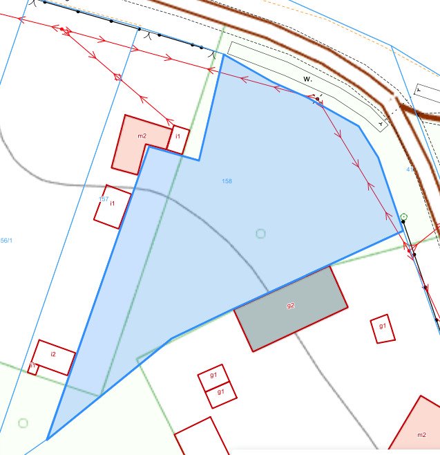 Działka budowlana 1987 m² w Podlesiu Wysokim, spokojna okolica Podlesie Wysokie  1 987m2 Foto 1