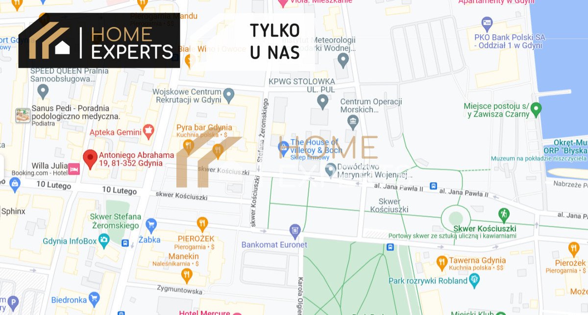 Działka usługowa w centrum Gdyni, 182 m², 1 mln euro Gdynia, Śródmieście, Antoniego Abrahama  182m2 Foto 1