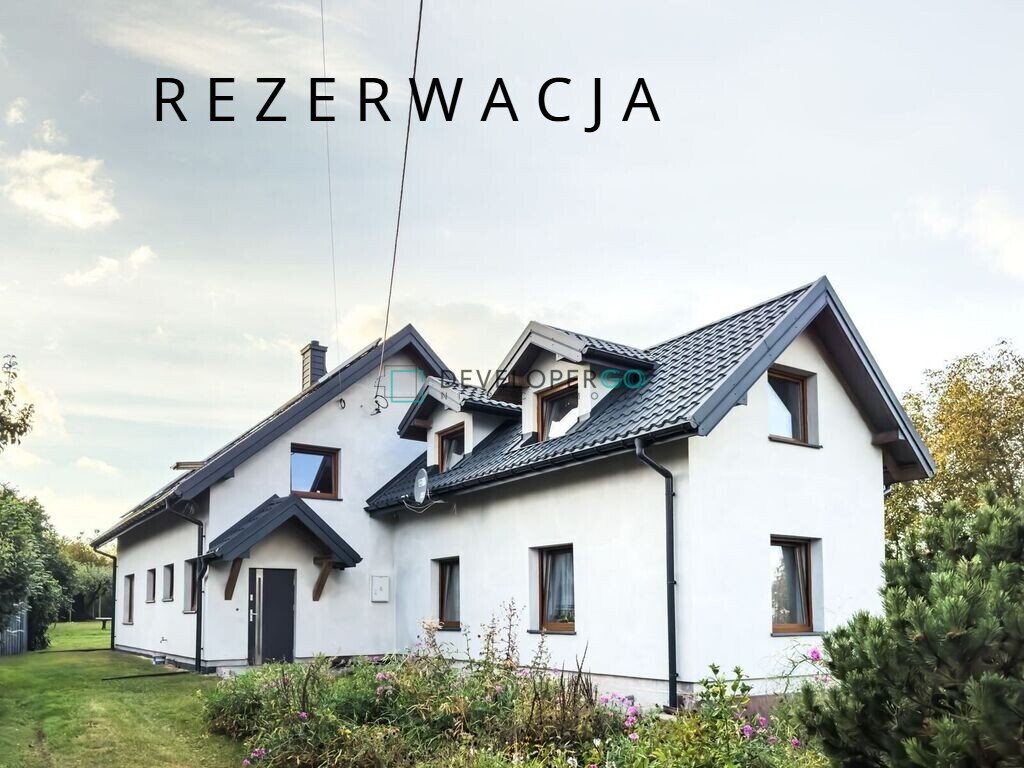 Nowoczesny dom 200 m2 z solarami i garażem w Nasiłowie Nasiłów  200m2 Foto 1