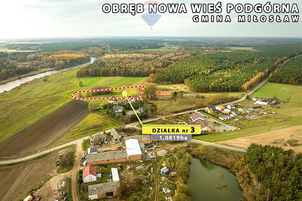 Działka budowlana na sprzedaż Nowa Wieś Podgórna  10 819m2 Foto 13