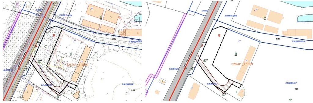 Działka usługowa 2346 m² w Szczecinie – atrakcyjna oferta Szczecin, Tama Pomorzańska  2 346m2 Foto 1