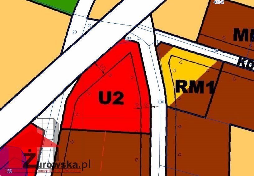 Działka usługowa z funkcją mieszkaniową 1230 m² - Wierchlesie Wierchlesie  1 230m2 Foto 1