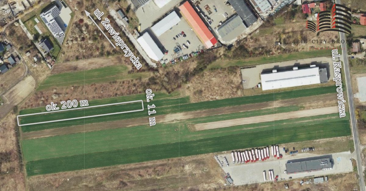 Działka inwestycyjna 0,23 ha w Zadębie II, możliwość rozbudowy Lublin, Zadębie Drugie  2 293m2 Foto 1