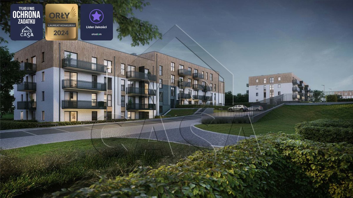 Mieszkanie dwupokojowe na sprzedaż Gdańsk, Orunia-Św. Wojciech - Lipce, Borkowska  40m2 Foto 1