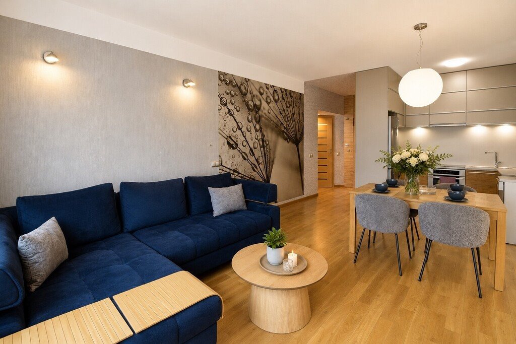 Komfortowe 3-pokojowe mieszkanie 62,69 m² z dużą loggią zapraszam Łódź, Bałtycka  63m2 Foto 1