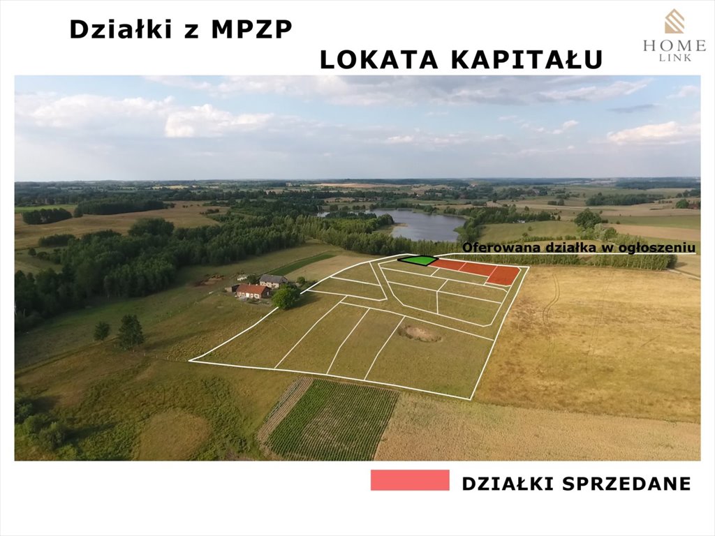 Działka inna na sprzedaż Brzydowo  1 116m2 Foto 10