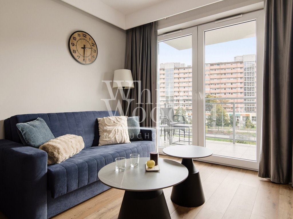 Studio 27,94 m² z balkonem w Cztery Oceany polecam Gdańsk, Przymorze, Obrońców Wybrzeża  28m2 Foto 1