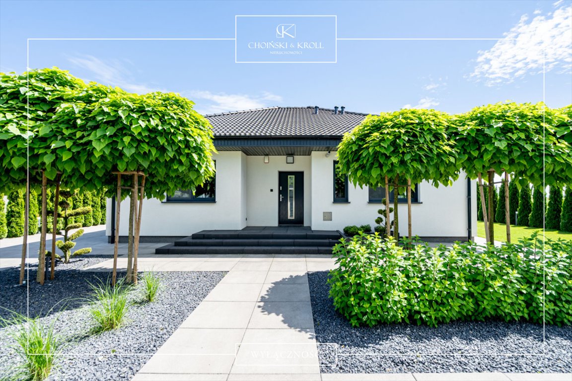 Dom wolnostojący 104,6 m² z ogrodem i wiatą - nowoczesny, energooszczędny Siekierki Małe, Polna  105m2 Foto 1