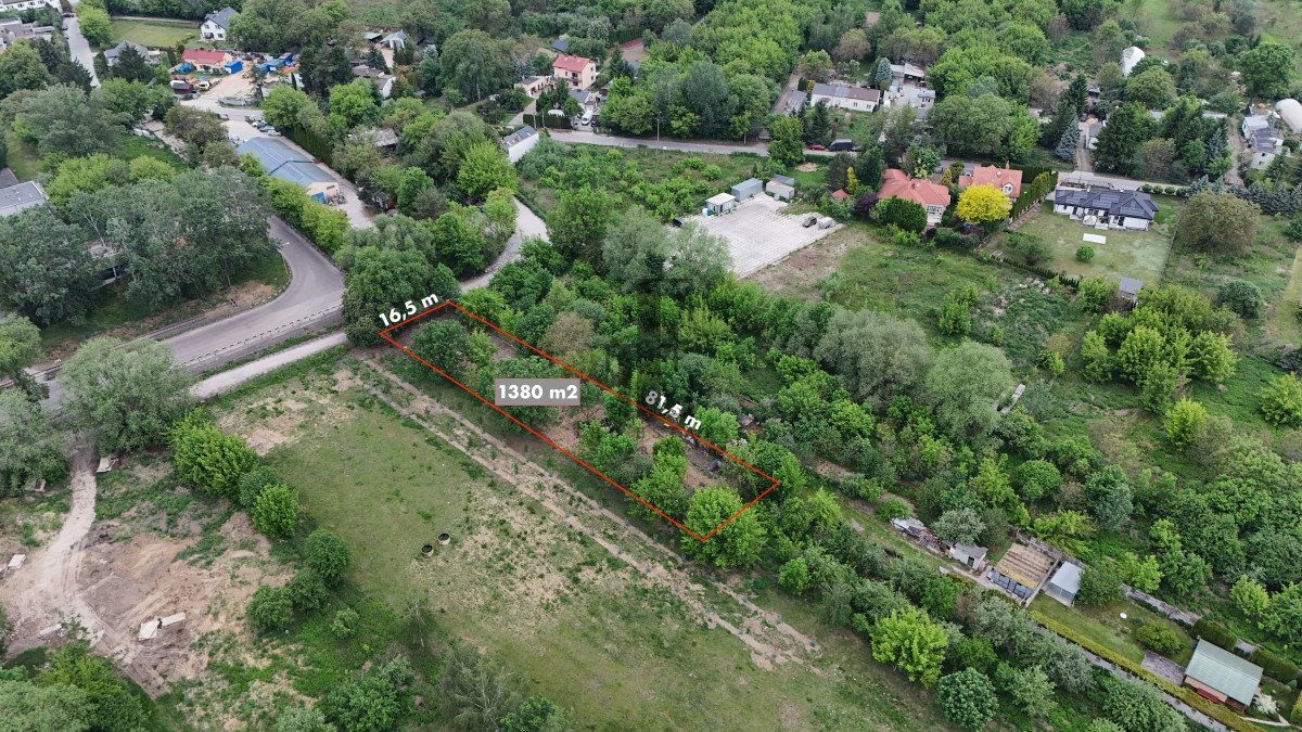 Na sprzedaż działka inwestycyjna 1380 m² z planem rozwoju Warszawa, Mokotów Augustówka, Gorąca  1 380m2 Foto 1