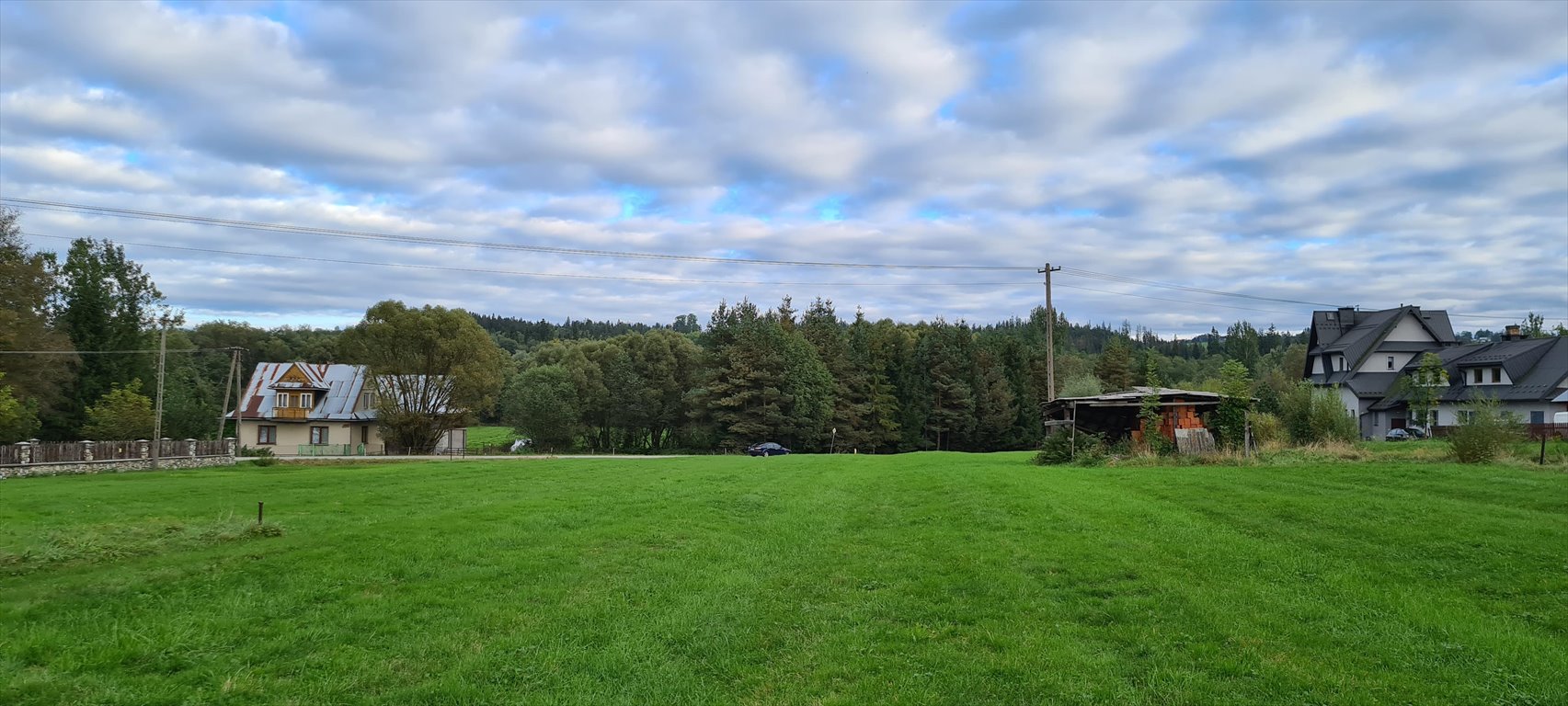Inwestycyjna działka 4936 m² w Starym Bystrem - media i dostęp Stare Bystre  4 936m2 Foto 1