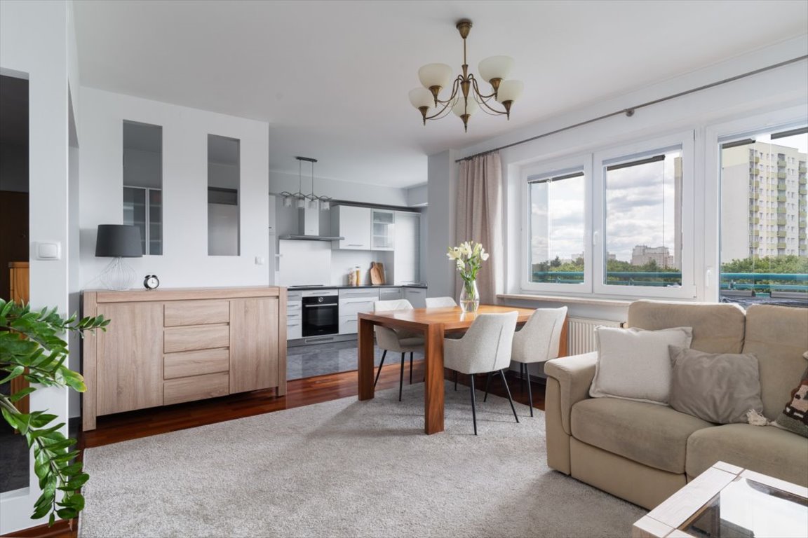 Mieszkanie trzypokojowe na sprzedaż Warszawa, Mokotów, Aleja Wilanowska  77m2 Foto 1