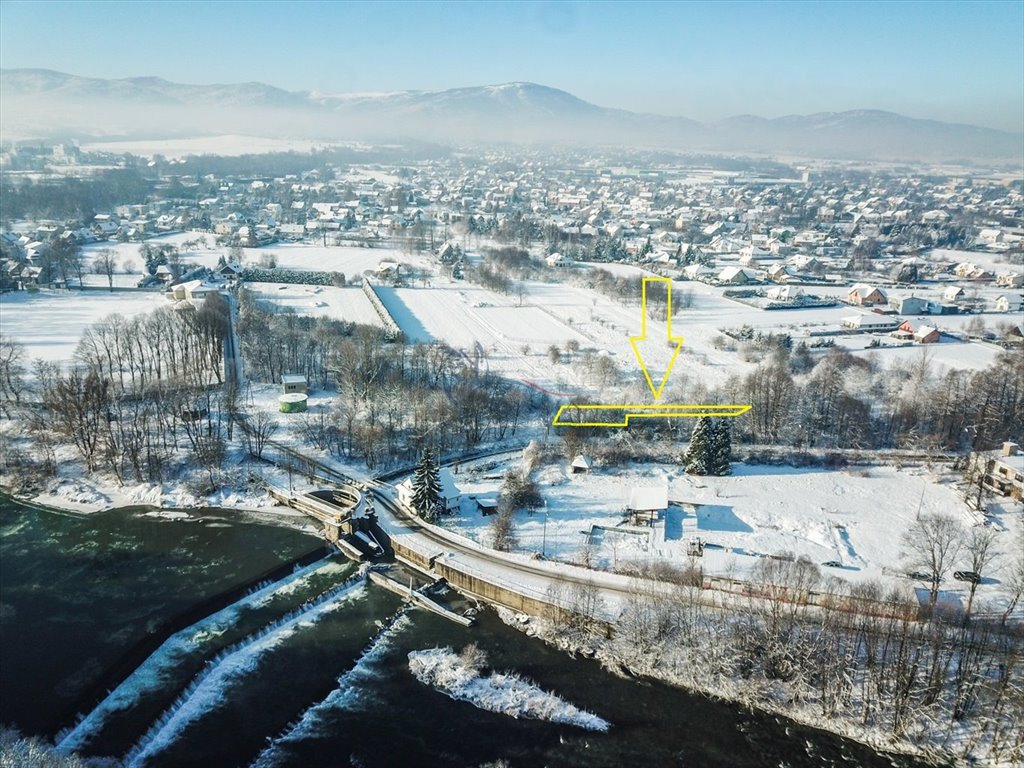 Działka pod dom i usługi w Zabłociu, 844 m², bez prowizji Żywiec, Zabłocie  844m2 Foto 1