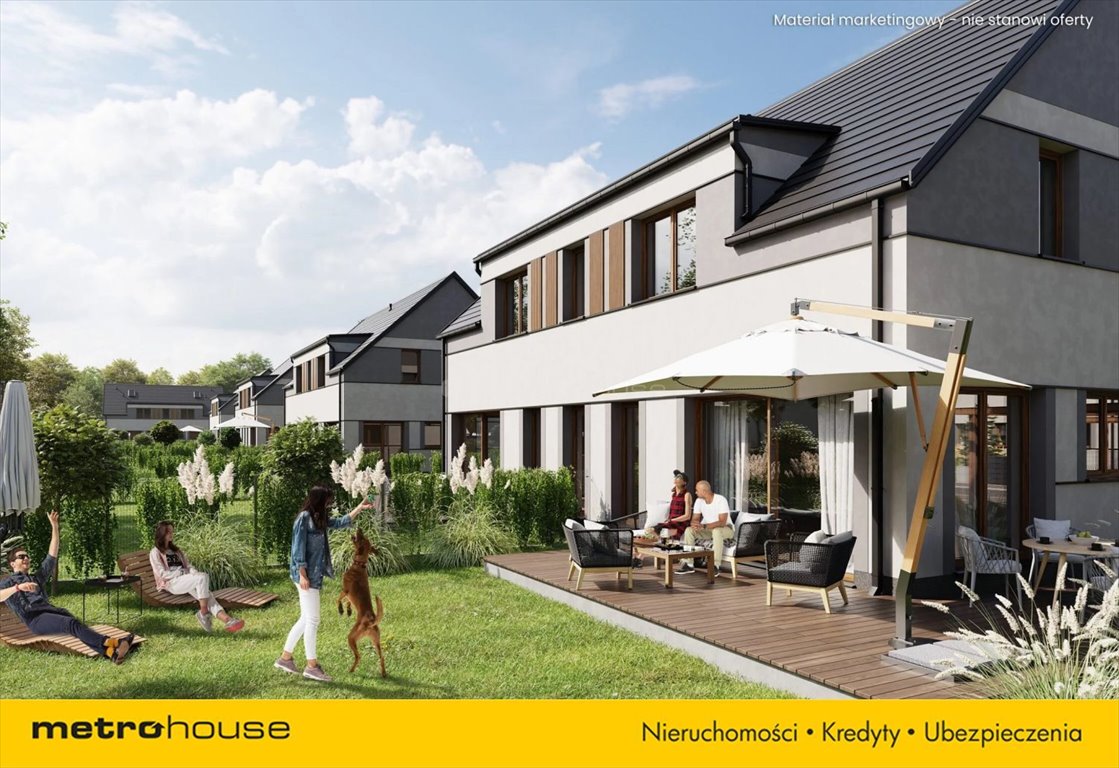 Nowoczesny dom 98,52 m2 z zielonym dachem i blisko Warszawy Krupia Wólka  99m2 Foto 1