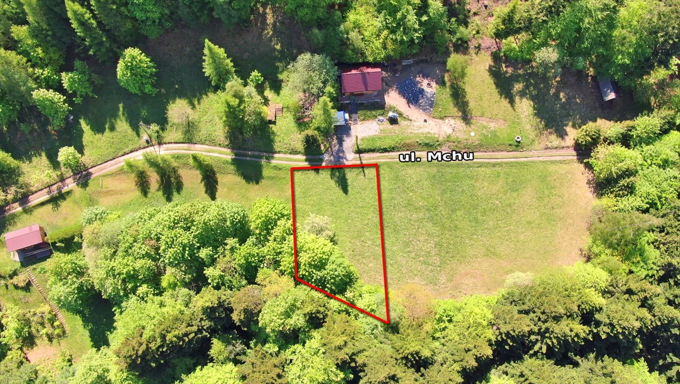 Zapraszam do obejrzenia działki 803 m² przy lesie i strumyku w Lipowej Lipowa, Lipowska  803m2 Foto 1