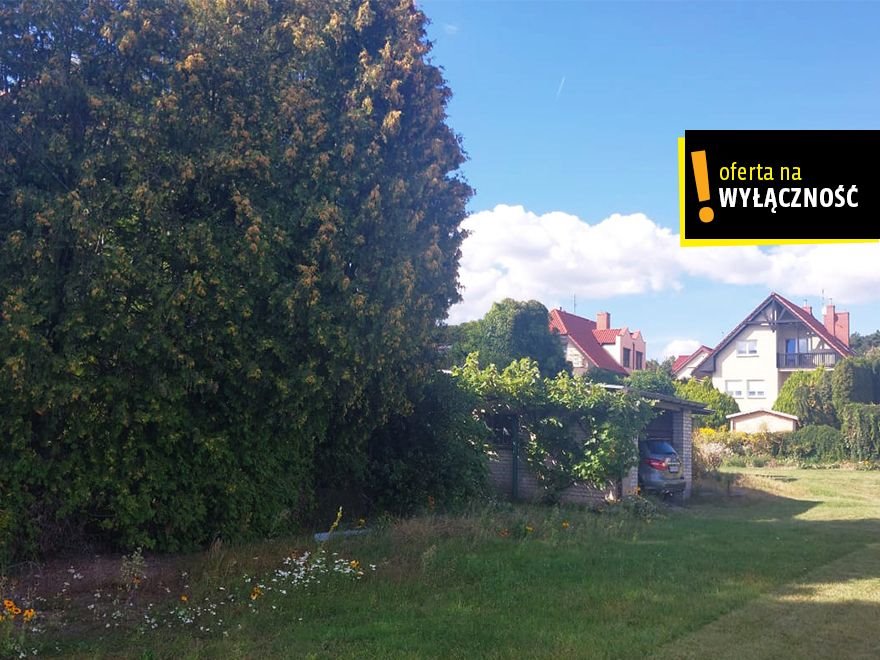 Działka 2050m² z domem, media, podział, Suchy Las Poznań, Suchy Las  2 050m2 Foto 1